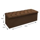 Ver imagem 3 de Recamier de Quarto Lotus Suede Bege Simbal