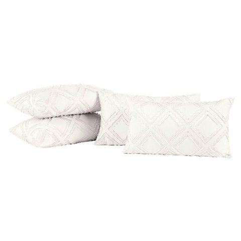 Kit 04 Almofadas Cheias Aveline 60cm X 30cm - Off White