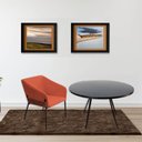 Ver imagem 4 de Kit 02 Poltronas Decorativa Jobim Pés de Ferro Preto Bouclé Terracota - Montanaris Decor