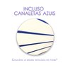 2 Paineis Canaletados - 2,44 x 1,22 + 100 Ganchos 10cm + Canaleta Azul - 2
