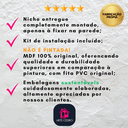 Ver imagem 4 de Prateleira Estante Branca de Ripa Rosa 40cm