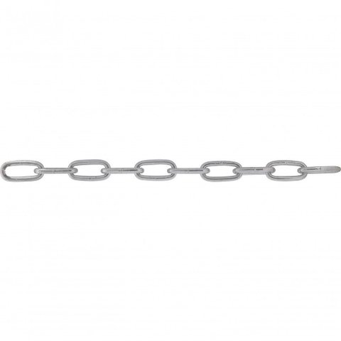 Corrente 5/16 Longa Zincada Saco De Rafia Com 25 Quilos - V