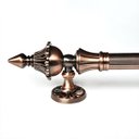 Ver imagem 3 de Puxador Duplo Classic 335mm Cobre Antigo Porta Pivotante Correr Passagem Madeira Vidro Rústico