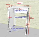 Ver imagem 2 de Bancada Bar Para Embutir Cervejeira Frigobar Adega Vinhos - Café