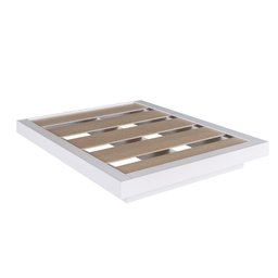 Cama Casal Queen Suspensa 140/160 Zurique Branco - 3