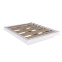 Ver imagem 3 de Cama Casal Queen Suspensa 140/160 Zurique Branco