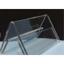 Ver imagem 2 de Display Prisma de Mesa em Acrílico 21x7,5cm