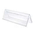 Ver imagem 1 de Display Prisma de Mesa em Acrílico 21x7,5cm