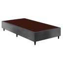 Ver imagem 1 de Cama Box Base Solteiro Sommier Linho Cinza (88x188x23) - Ortobom