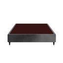 Ver imagem 3 de Cama Box Base Solteiro Sommier Linho Cinza (88x188x23) - Ortobom