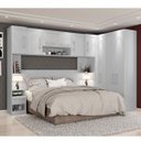 Ver imagem 1 de Quarto Modulado Casal de Canto 6 Peças 9 Portas Star Poliman