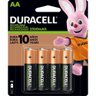 Pilha Recarregável Aa 2500mah (c/4 Pilhas) Duracell  - 2