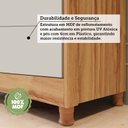 Ver imagem 6 de Quarto de Bebê Cômoda Berço 3EM1 Capitonê MDF Maya Provençal Yescasa