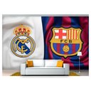 Ver imagem 1 de Papel De Parede Futebol Barcelona Real Madrid 7,50M² Spt52