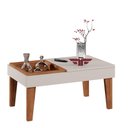 Ver imagem 2 de Mesa de Centro Lisy - Off White/matte