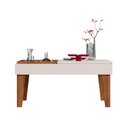 Ver imagem 3 de Mesa de Centro Lisy - Off White/matte