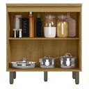 Ver imagem 5 de Balcao com Tampo 2 Portas 80 Cm Cria J00148 Freijo Off White Pln Freijo Off White