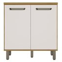 Ver imagem 1 de Balcao com Tampo 2 Portas 80 Cm Cria J00148 Freijo Off White Pln Freijo Off White