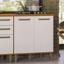 Ver imagem 7 de Balcao com Tampo 2 Portas 80 Cm Cria J00148 Freijo Off White Pln Freijo Off White