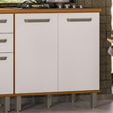 Ver imagem 2 de Balcao com Tampo 2 Portas 80 Cm Cria J00148 Freijo Off White Pln Freijo Off White