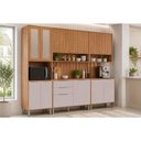 Ver imagem 1 de Cozinha Completa 7 Peças Divina C7113 Cinamomo/Off White MGM