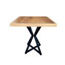 Ver imagem 1 de Mesa Bistrô Baixa Madeira Maciça Quadrada 70cm Movelaria Leal Mesa Madeira Maciça, Mesa para Bar, Me