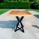 Ver imagem 2 de Mesa Bistrô Baixa Madeira Maciça Quadrada 70cm Movelaria Leal Mesa Madeira Maciça, Mesa para Bar, Me