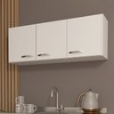 Ver imagem 2 de Armário de Cozinha 1,20mts Pop Faro Branco - Indekes