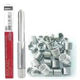 Rosca Postiça Helicoil M6 X 0,75 + Macho Especial M6 X 0,75 - 1