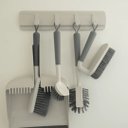 Ver imagem 3 de Cabideiro de Parede com 4 Ganchos Multiuso ou Bege
