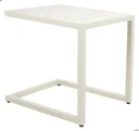 Ver imagem 4 de Mesinha Mesa Lateral Aluminio para Jardim Piscina Sala Varanda
