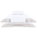 Ver imagem 4 de Jogo de Cama - Queen Size - Percalle - 4 Peças - 180 Fios - 100% Algodão - Buddemeyer