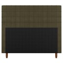 Ver imagem 4 de Cabeceira Cama Box Solteiro Parisis 90cm Veludo Marrom