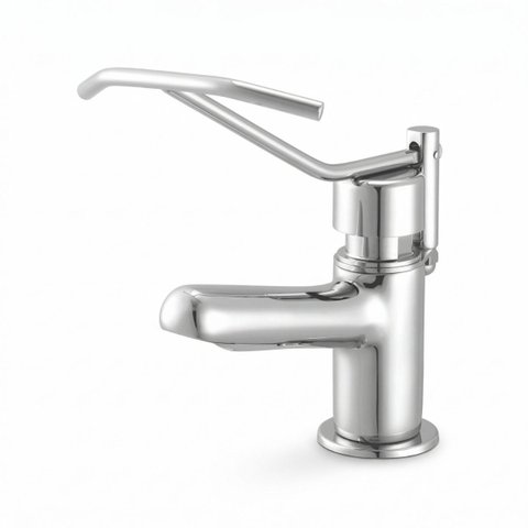 Torneira Bancada de Lavatório c/ Alavanca Mebermatic Biociclo 27343 Meber - Cromado