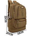 Ver imagem 2 de Mochila Notebook 15.6 Lona Fundo Expansível Camping Dl0775