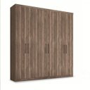 Ver imagem 3 de Guarda-Roupa Casal 6 Portas 3 Gavetas Manaus 6.3 Santos Andirá