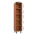 Ver imagem 7 de Cozinha Compacta 7 Peças 8 Portas 8 Gavetas Evolution Plus Branco/Freijó/Off-White