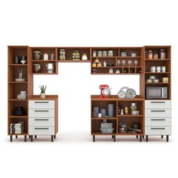 Cozinha Compacta 7 Peças 8 Portas 8 Gavetas Evolution Plus - 4