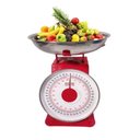 Ver imagem 4 de Balança Analógica 20kg para Cozinha - Mecânica Profissional, Mesa Bancada Vintage em Inox, Bandeja C