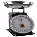 Ver imagem 2 de Balança Analógica 20kg para Cozinha - Mecânica Profissional, Mesa Bancada Vintage em Inox, Bandeja C