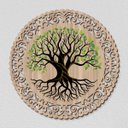 Ver imagem 2 de Mandala em Madeira, Impressão Uv - Árvore da Vida 2