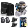 Kit Motor de Portão Eletrônico Garen KDZ 1/3Hp 600Kg Automatizador Automático 220v 4,50 metros - 1