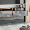 Ver imagem 6 de Painel Intense para Tv até 55'' Cinza Perolizado - Tauari Cinza Perolizado - Tauari