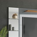 Ver imagem 4 de Painel Intense para Tv até 55'' Cinza Perolizado - Tauari Cinza Perolizado - Tauari