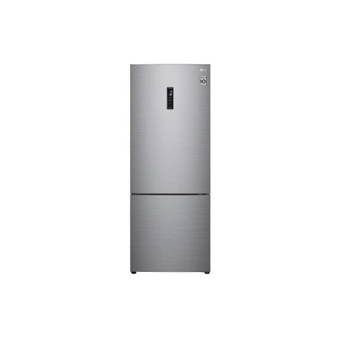 Geladeira Lg Frost Free Inverter Smart 451l com Alta Eficiência Inox 127v - Gc-b569nll