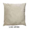 Kit 3 Capas para Almofada Drapeada Quadrada em Veludo Terracota, Verde Escuro e Bege - 9