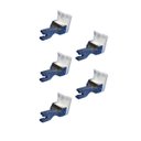 Ver imagem 6 de 05 Pé Calcador de Teflon Pesponto Compensado para Maquina Reta Industrial Lado Esquerdo 6mm Tcl-1/4e