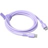 Cabo Usb-c Usb Tipo C Rápido Reforçado Premium Silicone 60w 1,5 M Violeta Laut - 1