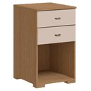 Ver imagem 1 de Modulo Avulso 2 Gavetas Setiba Plus Rimo Carvalho/off White