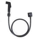 Ver imagem 1 de Ducha Higiênica Completa Quadrada Black Luxo Universal Rdx